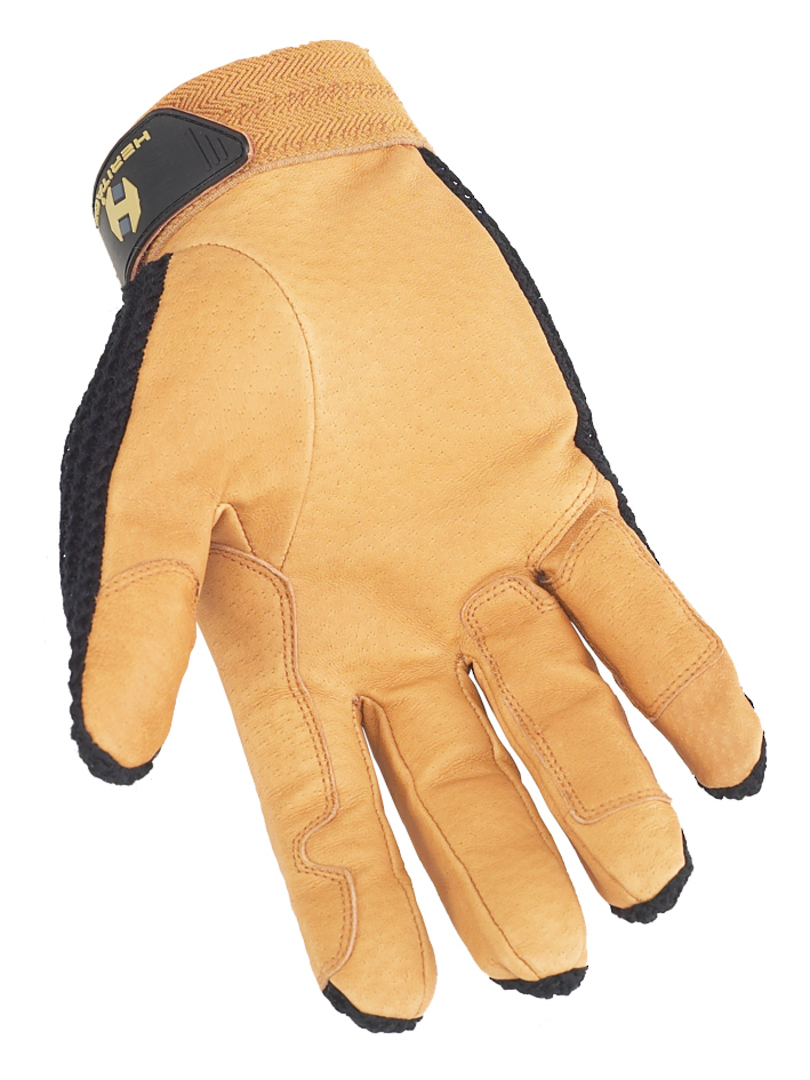 Heritage Crochet Riding Glove-Natural-Tan image 0
